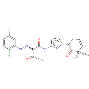 59642-61-4  Butanamide,2-[(2,5-dichlorophenyl)azo]-N-(2,3-dihydro-1-methyl-2-oxo-1H-benzimidazol-5-yl)-3-oxo-