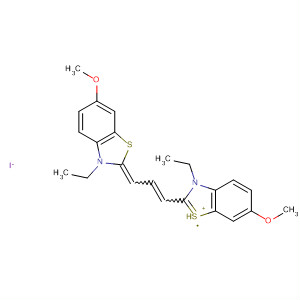 59652-15-2  Benzothiazolium,3-ethyl-2-[3-(3-ethyl-6-methoxy-2(3H)-benzothiazolylidene)-1-propenyl]-6-methoxy-, iodide