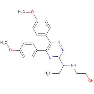 59663-42-2  Ethanol, 2-[[5,6-bis(4-methoxyphenyl)-1,2,4-triazin-3-yl]propylamino]-
