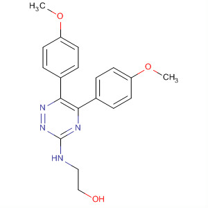 59663-43-3  Ethanol, 2-[[5,6-bis(4-methoxyphenyl)-1,2,4-triazin-3-yl]amino]-