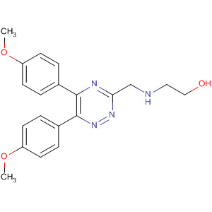 59663-46-6  Ethanol, 2-[[5,6-bis(4-methoxyphenyl)-1,2,4-triazin-3-yl]methylamino]-