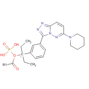 596824-46-3  Phosphonic acid,[[3-[6-(1-piperidinyl)-1,2,4-triazolo[4,3-b]pyridazin-3-yl]phenyl]methyl]-,diethyl ester
