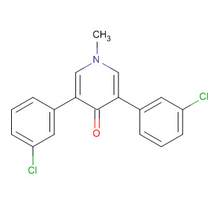59757-03-8  4(1H)-Pyridinone, 3,5-bis(3-chlorophenyl)-1-methyl-