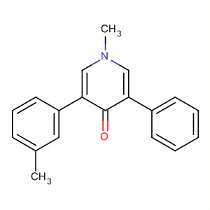 59757-04-9  4(1H)-Pyridinone, 1-methyl-3-(3-methylphenyl)-5-phenyl- 59757-04-9  4(1H)-Pyridinone, 1-methyl-3-(3-methylphenyl)-5-phenyl-