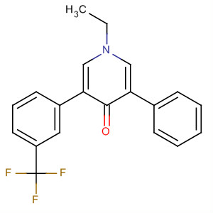 59757-22-1  4(1H)-Pyridinone, 1-ethyl-3-phenyl-5-[3-(trifluoromethyl)phenyl]-