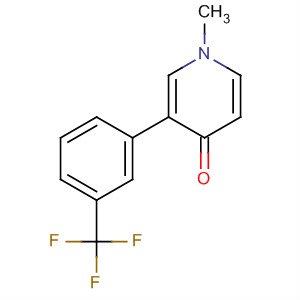59757-31-2  4(1H)-Pyridinone, 1-methyl-3-[3-(trifluoromethyl)phenyl]-
