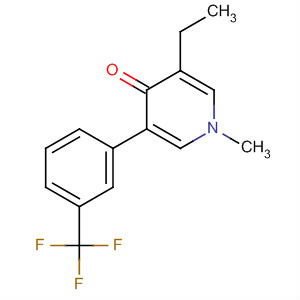 59757-43-6  4(1H)-Pyridinone, 3-ethyl-1-methyl-5-[3-(trifluoromethyl)phenyl]-