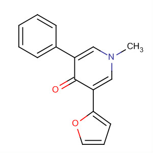 59757-54-9  4(1H)-Pyridinone, 3-(2-furanyl)-1-methyl-5-phenyl- 59757-54-9  4(1H)-Pyridinone, 3-(2-furanyl)-1-methyl-5-phenyl-
