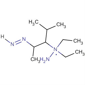 59856-62-1  Diazene, [1-(2,2-diethylhydrazino)-2-methylpropyl]ethyl-