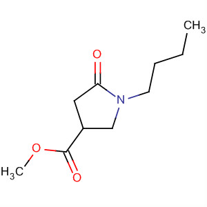 59857-87-3  3-Pyrrolidinecarboxylic acid, 1-butyl-5-oxo-, methyl ester