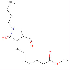 59858-11-6  5-Heptenoik asit, 7- (1-butil-4-formil-2-okso-3-pirolidinil) -, metil ester