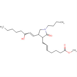59858-18-3  5-Heptenoic acid,7-[1-butyl-4-(3-hydroxy-1-octenyl)-2-oxo-3-pyrrolidinyl]-, methyl ester