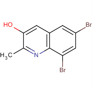 59869-01-1  3-Quinolinol, 6,8-dibromo-2-methyl-