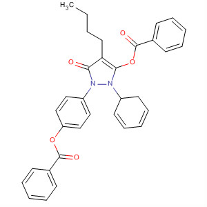 59870-55-2  3H-Pyrazol-3-one,5-(benzoyloxy)-2-[4-(benzoyloxy)phenyl]-4-butyl-1,2-dihydro-1-phenyl-