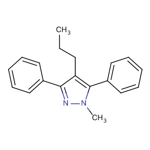 59875-99-9  1H-Pyrazole, 1-methyl-3,5-diphenyl-4-propyl-