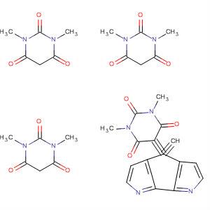 599204-91-8  2,4,6(1H,3H,5H)-Pyrimidinetrione,5,5',5'',5'''-([2,2'-bipyridine]-4,4'-diyldimethylidyne)tetrakis[1,3-dimethyl-