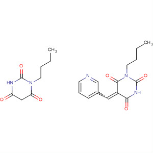 599204-95-2  2,4,6(1H,3H,5H)-Pyrimidinetrione,5,5'-(3-pyridinylmethylene)bis[1-butyl-