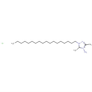 59944-41-1  1H-1,2,4-Triazolium, 4-amino-3,5-dimethyl-1-octadecyl-, chloride