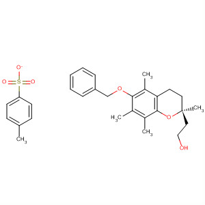 59965-21-8  2H-1-Benzopyran-2-ethanol,3,4-dihydro-2,5,7,8-tetramethyl-6-(phenylmethoxy)-,4-methylbenzenesulfonate, (S)-