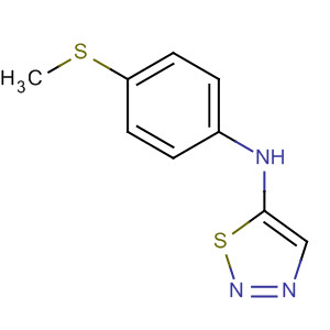 59995-01-6  1,2,3-Thiadiazol-5-amine, N-[4-(methylthio)phenyl]-