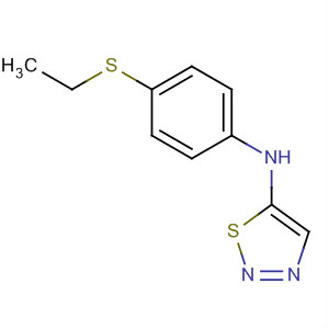 59995-02-7  1,2,3-Thiadiazol-5-amine, N-[4-(ethylthio)phenyl]-