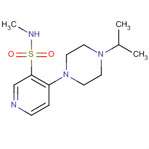 57725-23-2  3-Pyridinesulfonamide, N-methyl-4-[4-(1-methylethyl)-1-piperazinyl]-