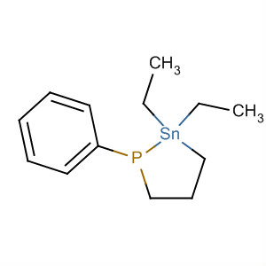 57741-00-1  1,2-Phosphastannolane, 2,2-diethyl-1-phenyl-
