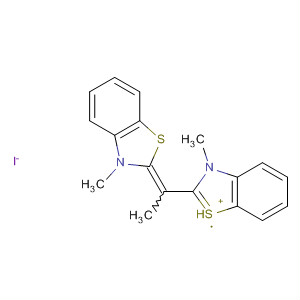 57752-18-8  Benzothiazolium,3-methyl-2-[1-(3-methyl-2(3H)-benzothiazolylidene)ethyl]-, iodide