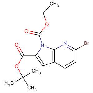 577711-92-3  1H-Pyrrolo[2,3-b]pyridine-1,2-dicarboxylic acid, 6-bromo-,1-(1,1-dimethylethyl) 2-ethyl ester