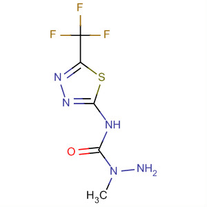 57773-82-7  Hydrazinecarboxamide,1-methyl-N-[5-(trifluoromethyl)-1,3,4-thiadiazol-2-yl]-