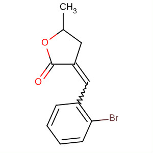 57786-80-8  2(3H)-Furanone, 3-[(2-bromophenyl)methylene]dihydro-5-methyl-