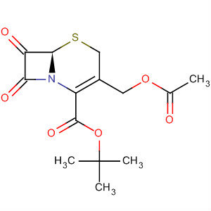 57792-76-4  5-Thia-1-azabicyclo[4.2.0]oct-2-ene-2-carboxylic acid,3-[(acetyloxy)methyl]-7,8-dioxo-, 1,1-dimethylethyl ester, (R)-