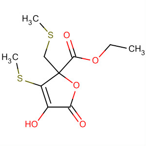 577953-02-7  2-Furancarboxylic acid,2,5-dihydro-4-hydroxy-3-(methylthio)-2-[(methylthio)methyl]-5-oxo-, ethylester