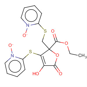 577953-52-7  2-Furancarboxylic acid,2,5-dihydro-4-hydroxy-3-[(1-oxido-2-pyridinyl)thio]-2-[[(1-oxido-2-pyridinyl)thio]methyl]-5-oxo-, ethyl ester