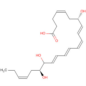 578008-41-0  4,8,10,12,14,19-Docosahexaenoic acid, 7,16,17-trihydroxy-,(4Z,7S,8E,10Z,12E,14E,17S,19Z)-