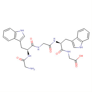 57850-30-3  Glycine, N-[N-[N-(N-glycyl-L-tryptophyl)glycyl]-L-tryptophyl]-