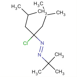 57908-75-5  Diazene, [1-chloro-3-methyl-1-(2-methylpropyl)butyl](1,1-dimethylethyl)-