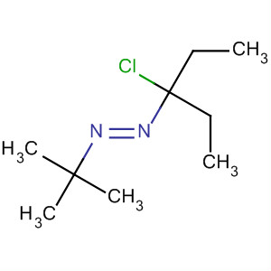 57908-82-4  Diazene, (1-chloro-1-ethylpropyl)(1,1-dimethylethyl)-