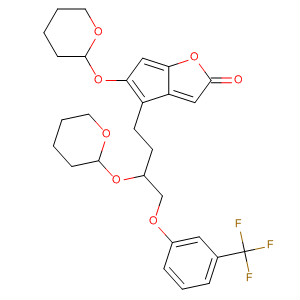 57930-61-7  2H-Cyclopenta[b]furan-2-one,hexahydro-5-[(tetrahydro-2H-pyran-2-yl)oxy]-4-[3-[(tetrahydro-2H-pyran-2-yl)oxy]-4-[3-(trifluoromethyl)phenoxy]butyl]-
