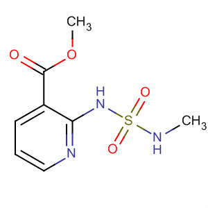 57941-94-3  3-Pyridinecarboxylic acid, 2-[[(methylamino)sulfonyl]amino]-, methylester