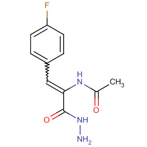 579470-04-5  2-Propenoic acid, 2-(acetylamino)-3-(4-fluorophenyl)-, hydrazide