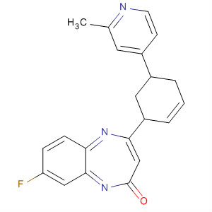 579481-97-3  2H-1,5-Benzodiazepin-2-one,8-fluoro-1,3-dihydro-4-[3-(2-methyl-4-pyridinyl)phenyl]-