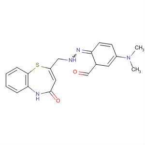 579496-89-2  Benzaldehyde, 4-(dimethylamino)-,[(4,5-dihydro-4-oxo-1,5-benzothiazepin-2-yl)methyl]hydrazone