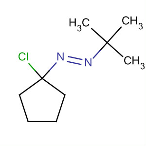 57953-78-3  Diazene, (1-chlorocyclopentyl)(1,1-dimethylethyl)-