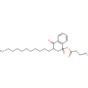 57960-17-5  Butanoic acid, 1,4-dihydro-1,4-dioxo-3-undecyl-2-naphthalenyl ester