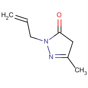 58011-99-7  3H-Pyrazol-3-one, 2,4-dihydro-5-methyl-2-(2-propenyl)-