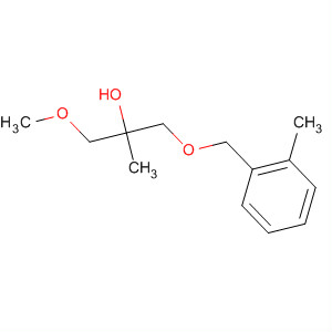 58021-12-8  2-Propanol, 1-methoxy-2-methyl-3-[(2-methylphenyl)methoxy]-