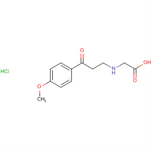 58035-92-0  Glycine, N-[3-(4-methoxyphenyl)-3-oxopropyl]-, hydrochloride