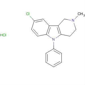 58039-03-5  1H-Pyrido[4,3-b]indole, 8-chloro-2,3,4,5-tetrahydro-2-methyl-5-phenyl-,monohydrochloride