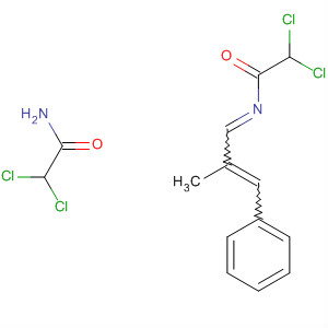 58085-02-2  Acetamide, N,N'-(2-methyl-3-phenyl-2-propenylidene)bis[2,2-dichloro-
